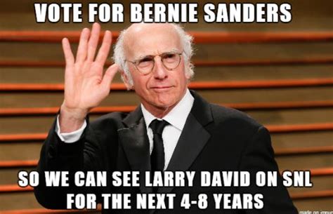 Curb Your Enthusiasm Birthday Meme Bernie Sanders Larry David