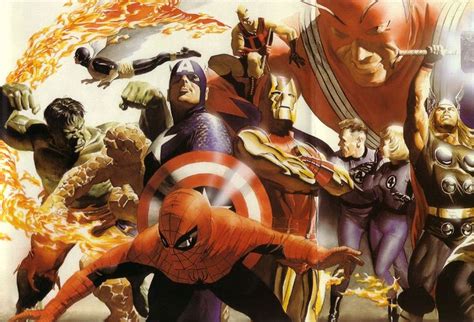 Alex Ross Wallpapers Marvel Avengers Alliance Alex Ross Marvel Art