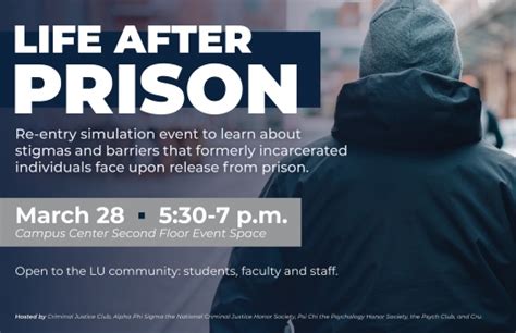 Life After Prison Event Offers Unique Perspective