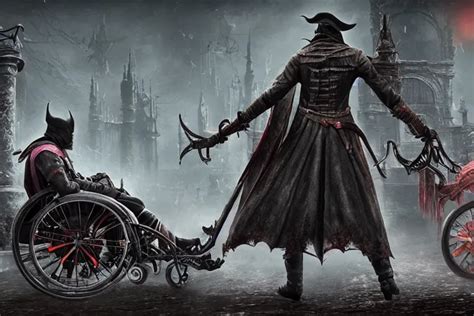 Bloodborne Kart Race Driving Wheelchair N 4 Stable Diffusion OpenArt
