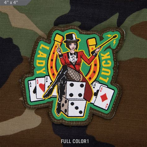 Lady Luck Anime Morale Patch Tactical Outfitters