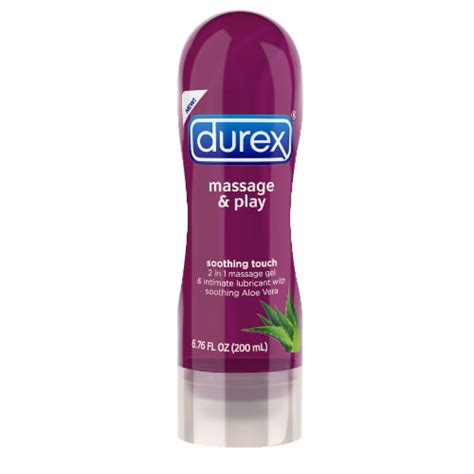 Durex Massage And Play 2 In 1 Aloe Vera Massage Gel And Intimate Lubricant