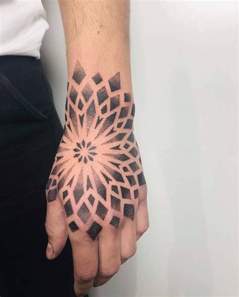 101 Amazing Dotwork Tattoo Designs You Must See Geometric Tattoo