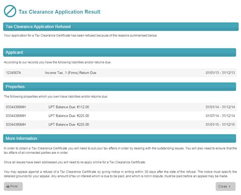 Apply for tax clearance certificate pty. Apply for tax clearance online using eTax Clearance (eTC)