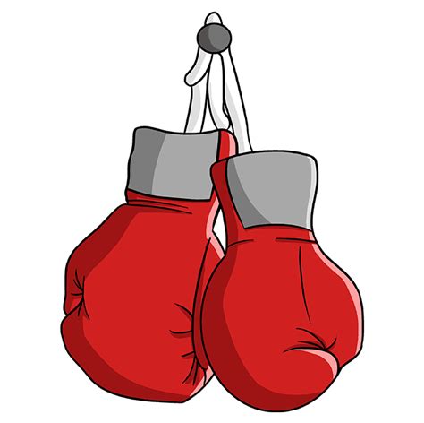 How To Draw Boxing Gloves Really Easy Drawing Tutorial