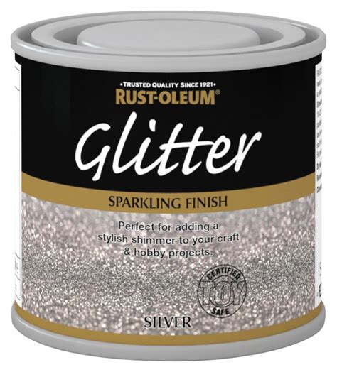 Rust Oleum Glitter Special Effect Paint 125ml Reviews