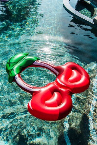 Urban Outfitters Cherry Ring Pool Float