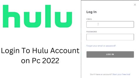 How To Login Hulu Account On Pc 2022 Sign In To Hulu Account Hulu