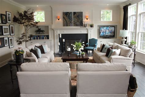 One key to maximizing the potential of a small living room is carefully selecting furnishings that fit the space and can serve multiple purposes. Pin by Amy Banks on For the Home | Family room layout ...