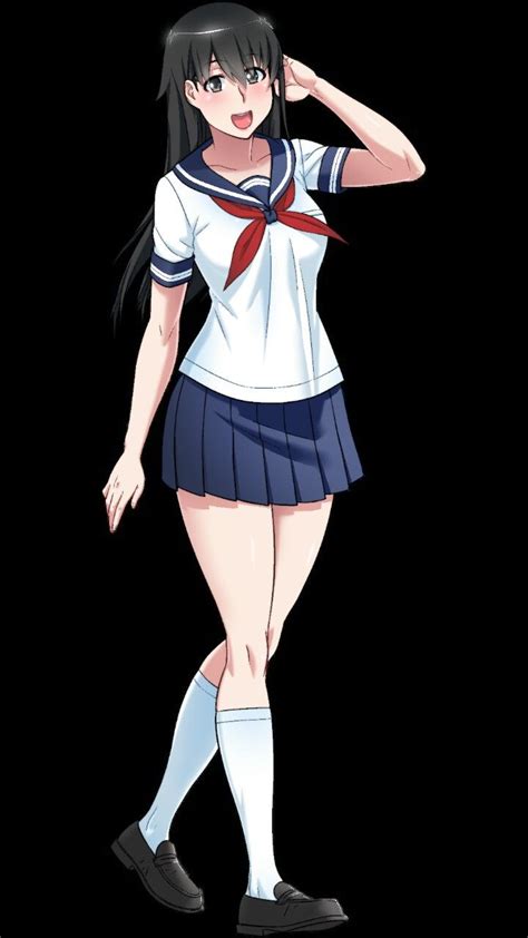 Taeko Yamada Senpai Female Simulador Yandere Personagens De Anime