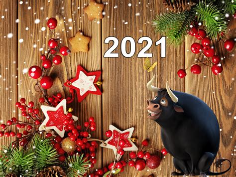 Картинки и открытки с праздником. Картинки с символом года 2021: Белым Металлическом Быком