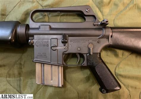 Armslist For Sale Rare Collector Grade 1967 Colt Sp1 4 Digit Sn