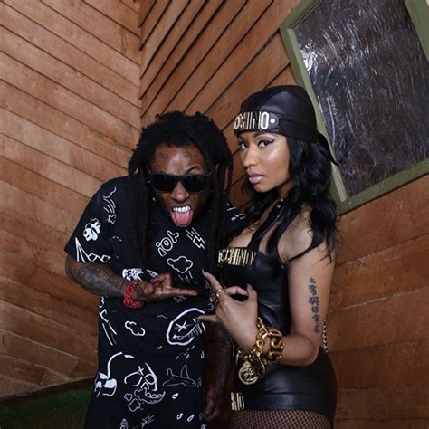 Lil Wayne Tyga And Nicki Minaj Shoot “senile” Visual In Los Angeles
