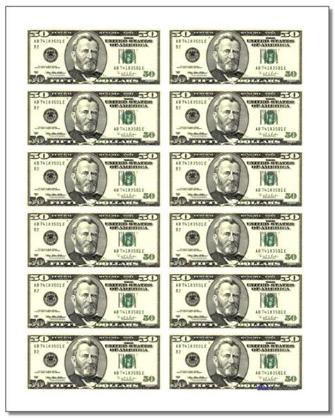 100 Fake Money Printable Printable World Holiday