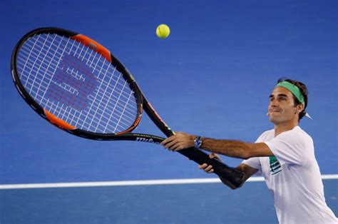 Tennis at athens 2004, beijing 2008, london 2012, sydney 2000 olympics. Roger Federer Giant Tennis Racket Racquet Australian Open TennisPAL - TennisPAL