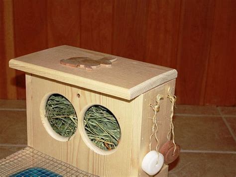 Bunny Rabbit Hay Feeder With Built In Litter By Bunnyrabbittoys Rabbit