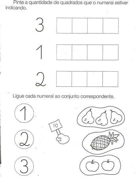 Atividades Com Numero 3 Para EducaÇÃo Infantil