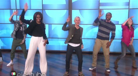 Viral Video Michelle Obama Hits The Dance Floor On Bruno’s Uptown Funk Trending News The