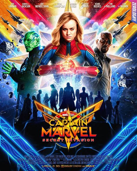 Capitã Marvel 2 Ganha Incrível Poster Feito Por Fã Confira
