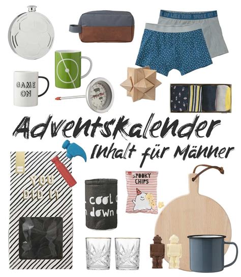 Bastelideen findet man zahlreich auf diversen internetseiten, meist mit anleitungen und in verschiedenen ausführung. Adventskalender Inhalt für Männer - Adventskalender ...
