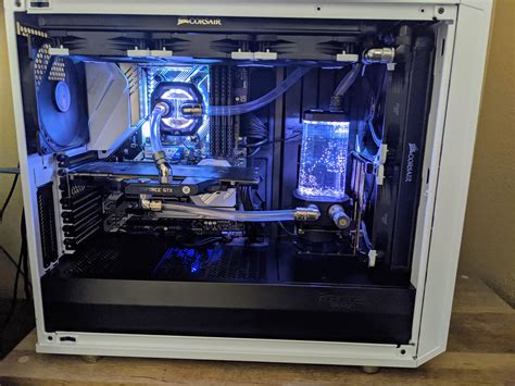 This Is My Second Water Cooling Build Fractal Design Meshify Case