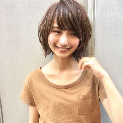 愛され ショートボブ 小顔 可愛いはこれで決まり♪♪♪ 大人気 ...