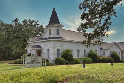 Hebron Baptist Church Sumter County Vanishing Georgia Photographs