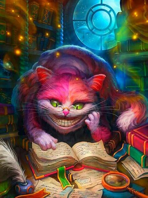 Cheshire Cat Alice In Wonderland Illustration Art Cat Art