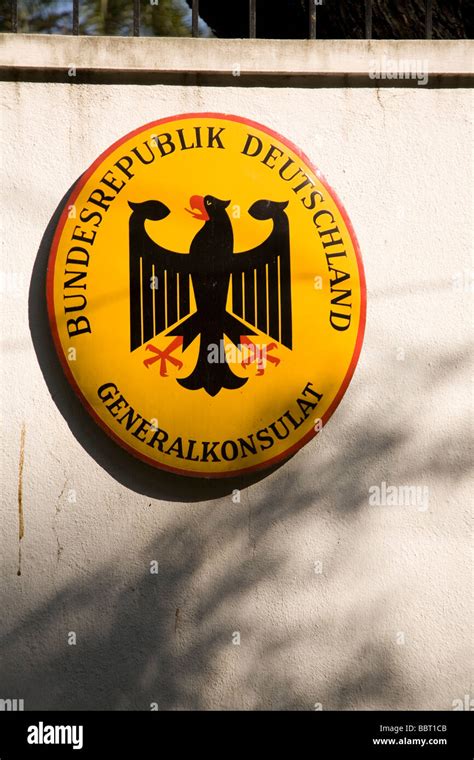 Consulate General Of The Federal Republic Of Germany Hi Res Stock