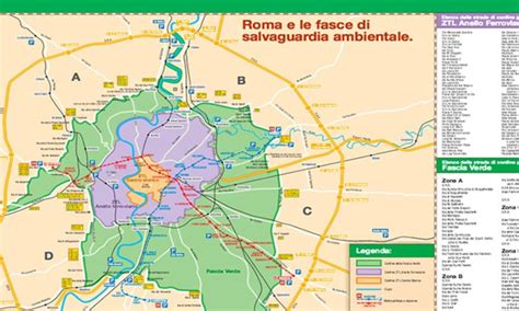 Orientamento Scellino Singolo Mappa Anello Ferroviario Roma Brivido