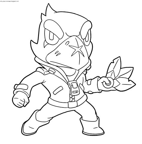 Álbumes 103 Foto Dibujos Para Colorear De Brawl Stars Todos Los