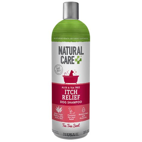 Natural Care Aloe And Tea Tree Itch Relief Dog Shampoo Tea Tree Scent