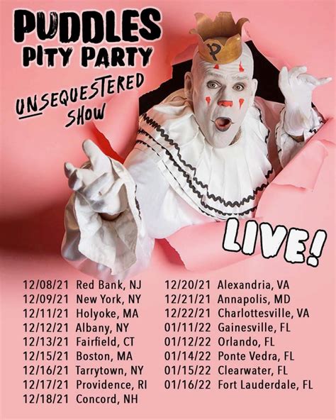 Tour Announcement Puddles Pity Party