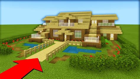 Minecraft Tutorial: How To Make A Wooden Survival House ...
