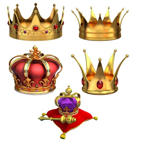 Gold crown png with transparent background you can download for free, just click on it and save. Gold crowns png image Transparent Backgound picture