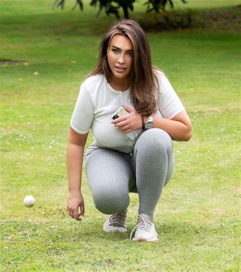 Lauren Goodger Playing With Her Do At A Park In Essex 07272020