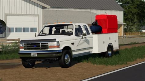 1994 Ford Service Truck Idi Diesel V10 Vehicle Farming Simulator