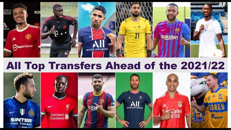 The Top Transfers Ahead Of The 202122 Season All Top Transfers Season 20212022 Part 2