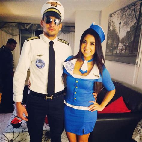 panam pilot and flight attendant custom made halloween costume madebyme pilot… couples