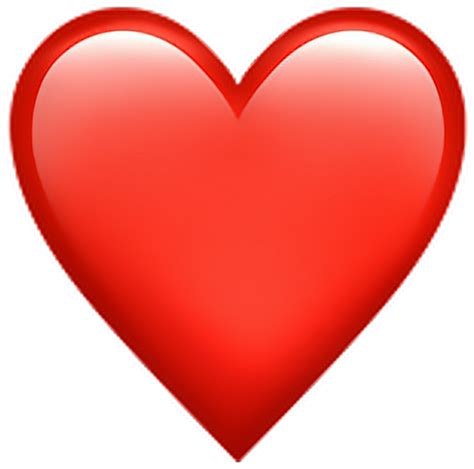 Red Heart Emoji Heart Sticker Emoji Transparent Background Png Clipart