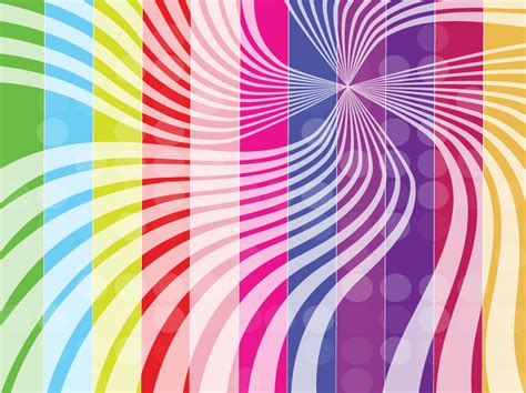 Rainbow Stripes Background Vector Art And Graphics