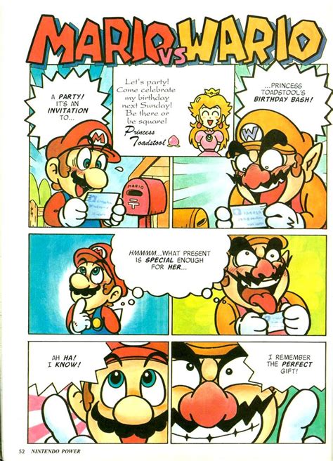 Mario Vs Wario Comic The First Page Of Issue 2 Read The Full Comic