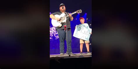 Combs has released two albums for columbia nashville, which have combined to produce eight singles, each of which reached #1 on. Luke Combs Brings Little Boy On Stage And Dedicates Song ...