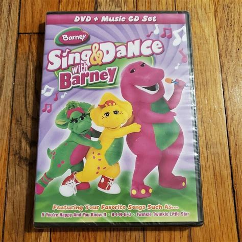 Barney Sing And Dance With Barney And Friends Rare Dvd 1983 New