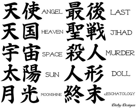 You would definitely need the ability to communicate in foreign languages to understand the mind and context of. 100 Beautiful Chinese Japanese Kanji Tattoo Symbols ...