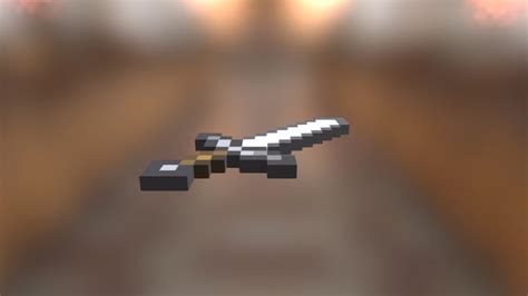 Minecraft Iron Sword Download Free 3d Model By Envyme2010 9328f7f