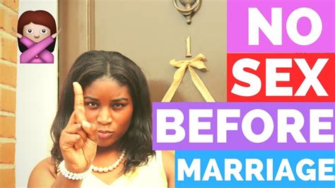 No Sex Before Marriage Youtube