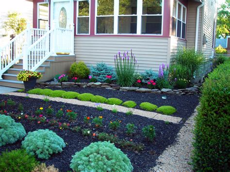 See inspiring ideas for landscaping without grass. no grass front 1 | Buffalo-NiagaraGardening.com