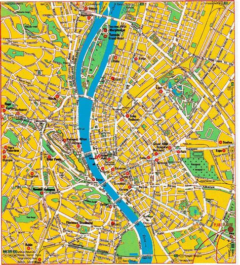 Large Budapest Maps For Free Download And Print High Resolution And