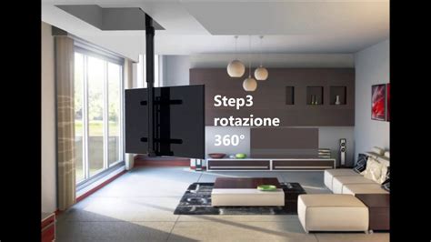 This type of mount is adjustable, allowing the tv. Tv ceiling lift flip drop down swivel - Maior Flip 900 ...